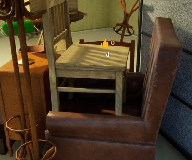 Wood bench pile hiding spot screenshot