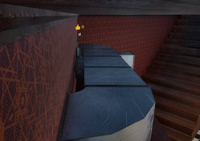 Vent gap hiding spot screenshot