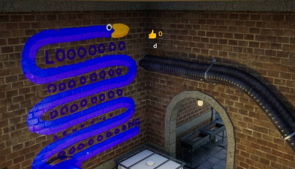 Dark drain side hiding spot screenshot